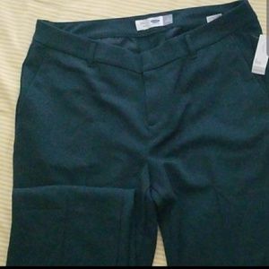 NWT!! Dark Green Dress Pants